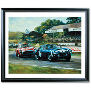 Unbranded Goodwood Victory Print Signed