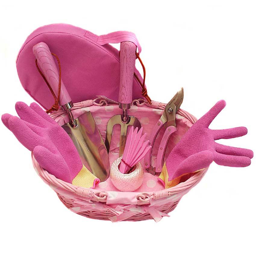 Unbranded Gorgeously Girlie Pink Gardening Kit