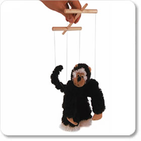 Gorilla Marionette Puppet