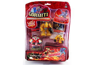 Unbranded Gormiti - Gheos with 3 Figures