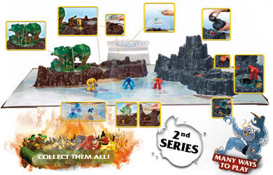 Unbranded Gormiti - Island of Gorm