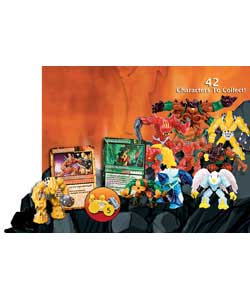 Unbranded Gormiti 4 Figure Card Assortment