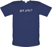 Unbranded Got Pills? longsleeved t-shirt.