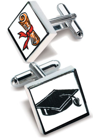 Unbranded Graduate Cufflinks