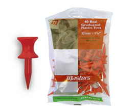 Unbranded Graduated Tees Red Pack of 40