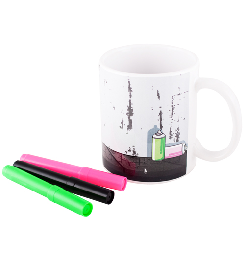Unbranded Graffi-Tea It Yourself Mug