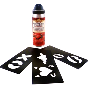 Unbranded Graffiti Body Paint Massage Oil - Pink Strawberry