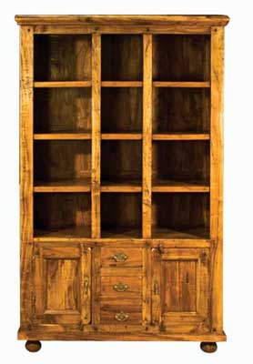 Unbranded Granary 75in x 43.5in Bookcase with storage
