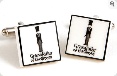 Unbranded Grandfather Of The Groom Classic Cufflinks