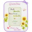Grandma Ribbon and Flowers Photo Frame