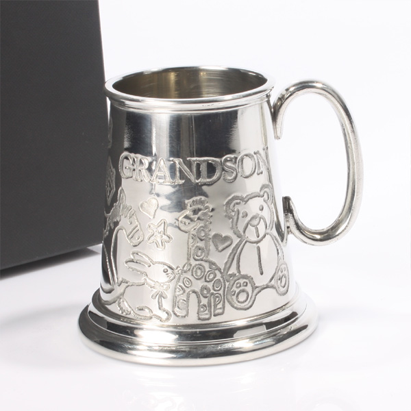 Unbranded Grandson Pewter Mug