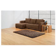 Unbranded Grant Chaise Sofa Bed, Light Brown