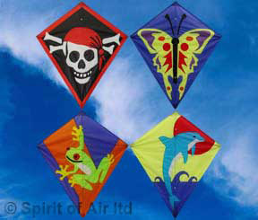 Unbranded Graphic Diamond Kites
