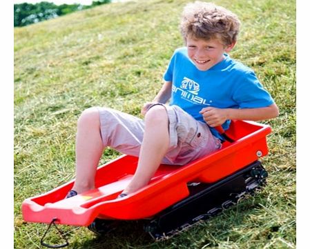 Grass Sledge or Toboggan which runs on tracks! OK - tell me any boy (or adventurous girl) who does not want a Grass Sledge on their Christmas list? I do! The Grass Sledge runs on any grassy slope just as if you were bombing down the snow field at St 