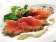 Unbranded Gravadlax, sliced, chilled, 500g