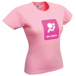 Unbranded Grease Monkee Ladies T-Shirt Pink