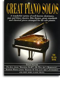 Unbranded Great Piano Solos - The Black Book