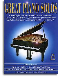 Unbranded Great Piano Solos - The Blue Book