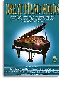 Unbranded Great Piano Solos - The Film Book