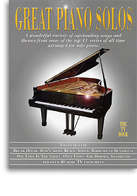 Unbranded Great Piano Solos - The TV Book