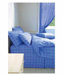 Great Value Pack Blue Check King Size