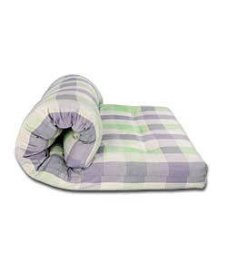 Green Check Futon Mattress