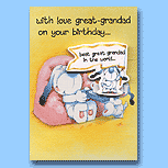 Greeting Cards : Birthday - GreatGrandad