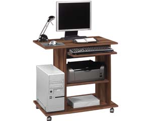 Unbranded Gregorian walnut workstation