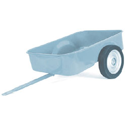 Grey Tractor Trailer