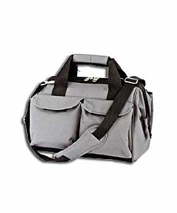 Grey Weekender Bag