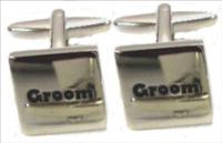 Unbranded Groom Cufflinks by John Pinder