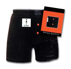 Unbranded Groom Jersey Boxer Shorts