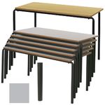 Group A (3-5 Year Old) 500mm High Educational Table - Quick Silver