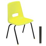 Group A (3-5 Year Old) Classroom Chair - Yellow (8/pk)