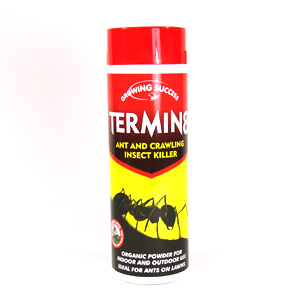 Ideal for killing the ants on your lawn  this organic powder will also terminate other crawling inse