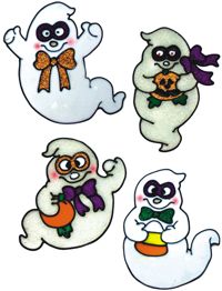 Unbranded Gruesome Horror - 15cm Ghost Window Sticker