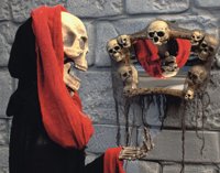 Unbranded Gruesome Horror - 48cm Upside Down Mirror