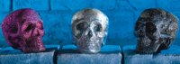 Unbranded Gruesome Horror - 60cm Glitter Skull (1 of Asst)