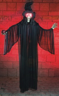 Unbranded Gruesome Horror - Hanging Witch with Light n Sound