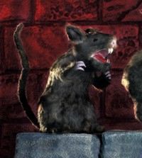 Unbranded Gruesome Horror - Large Hairy Rat