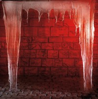 Unbranded Gruesome Horror - Muslin Window or Door Curtain