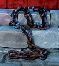 Unbranded Gruesome Horror - Plastic Chain Link 11cm x 152cm
