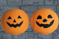 Unbranded Gruesome Horror - Round Pumpkin Lampshade Cover