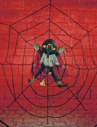 Unbranded Gruesome Horror - Witch on 1.5m Web