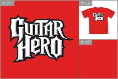 Unbranded Guitar Hero (Logo) T-shirt