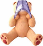 Gus Figurine Bad Taste Bear