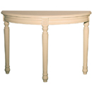 Gustavian cream painted console table furniture