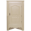 Gustavian cream painted corner cupboard furniture