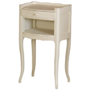 Gustavian cream painted nightstand furniture