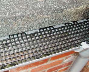 Keep gutters free of leaves and debris and prevent any associated damp problems. Interlocking